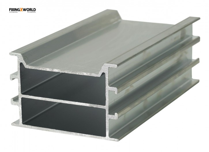 RELO K blank Aluminium - Unterkonstruktion 2000x64x41mm oder 2000x45x41mm