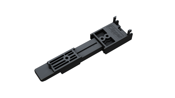Clipper Dielenbreite 90 - 120mm für Aluminium Unterkonstruktion für 20-24mm Dielernstärke